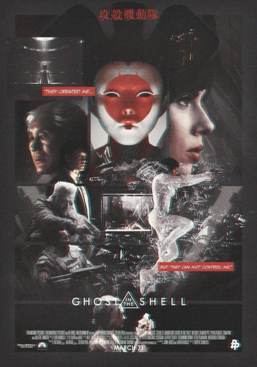 Graphic Design | Poster | Ghost In The Shell Poster