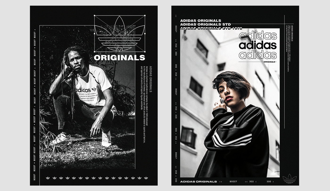 Poster Design Adidas Originals Campfire