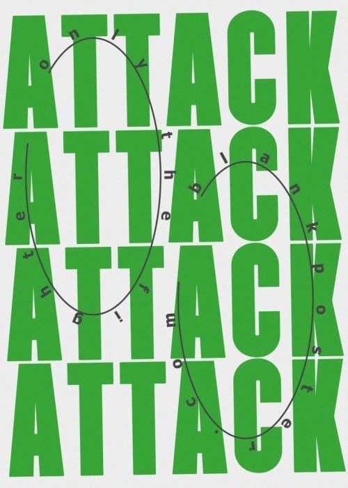 Graphic Design | Poster | ATTACK poster by Vladislav Sontos