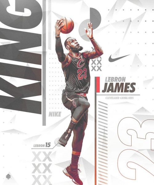 Graphic Design | Poster | Nike Poster (Spoof) Lebron
