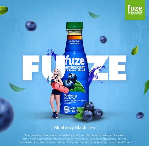 FUZE Beverage Print Ad