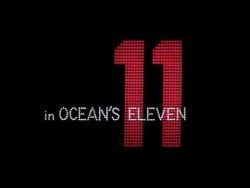 Graphic Design | Saul Bass Inspired – title sequence – Oceans Eleven (1960)