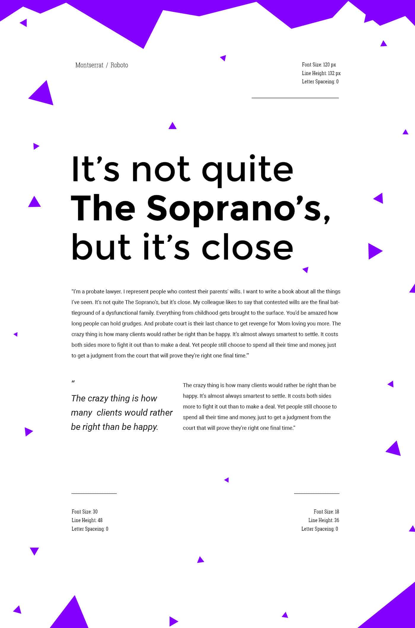 Google Font Typography Combinations