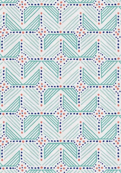 Patterns | Fabric and wallpaper designed by Katja Ollendorff and fea