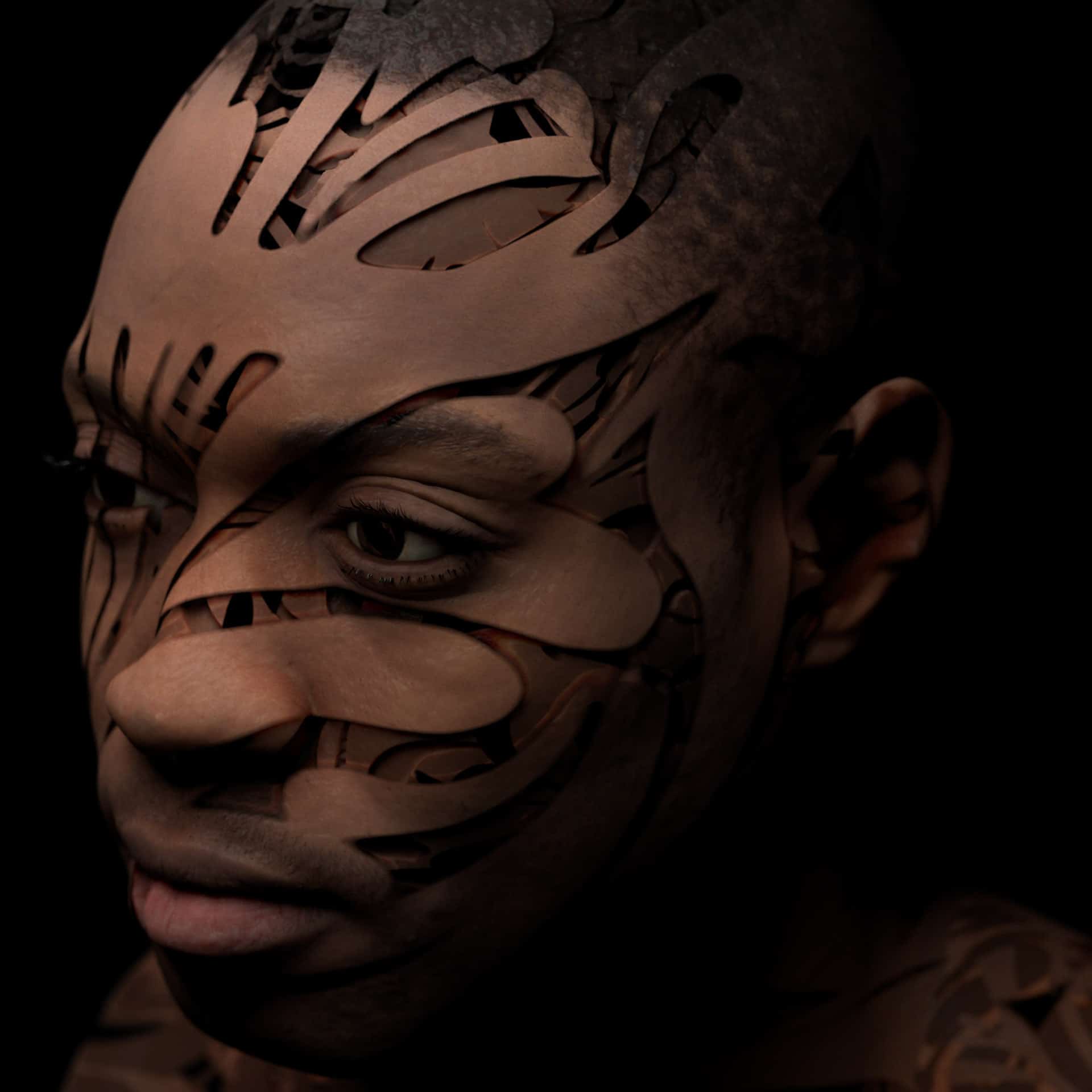 3D | Lee Griggs – Abstract Portraits