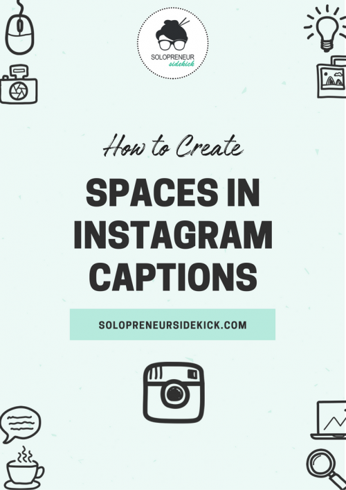 Graphic Design | Poster | How to Create Spaces in your captions