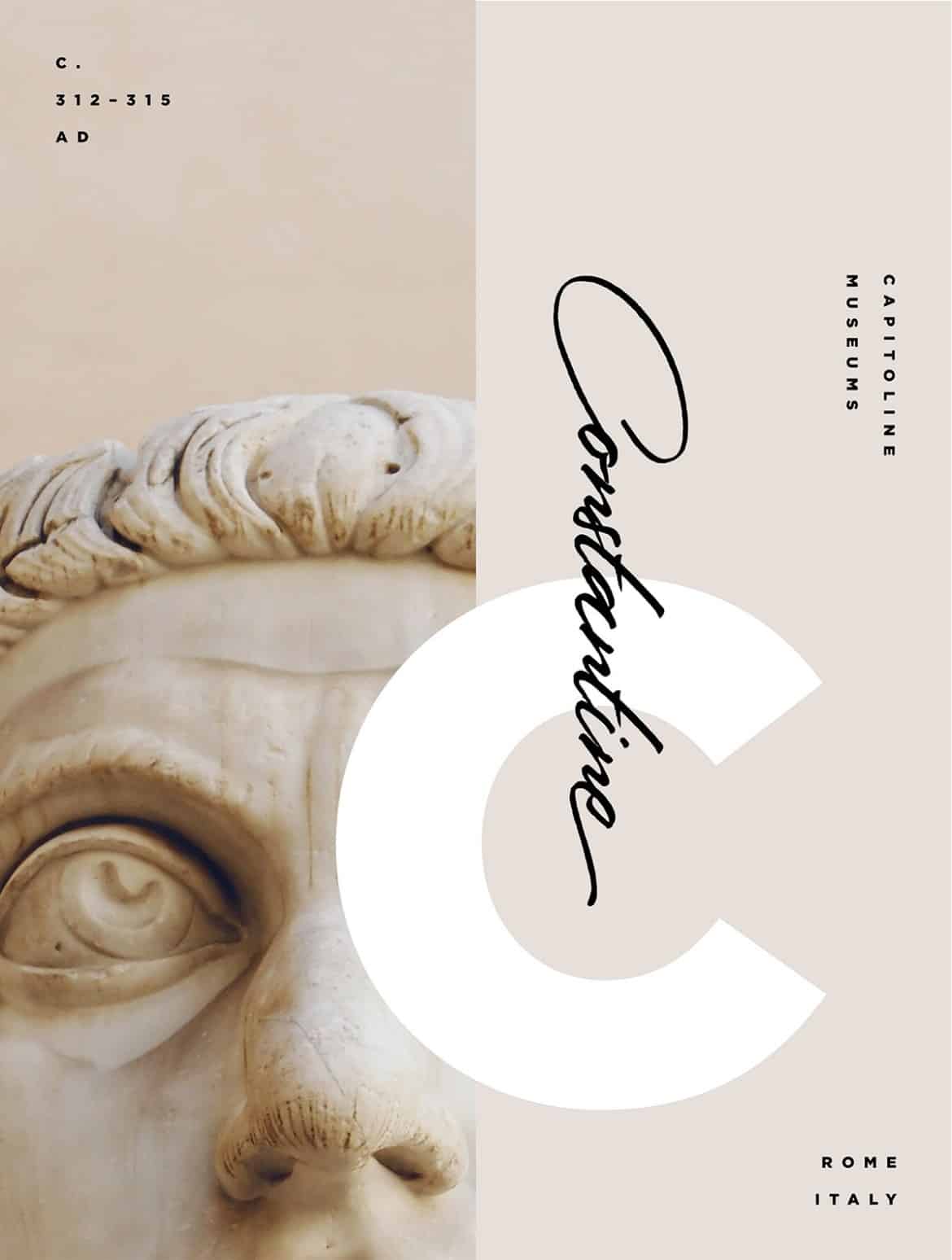 Graphic Design | Art Appreciation: Colossus of Constantine | Nubby Twiglet