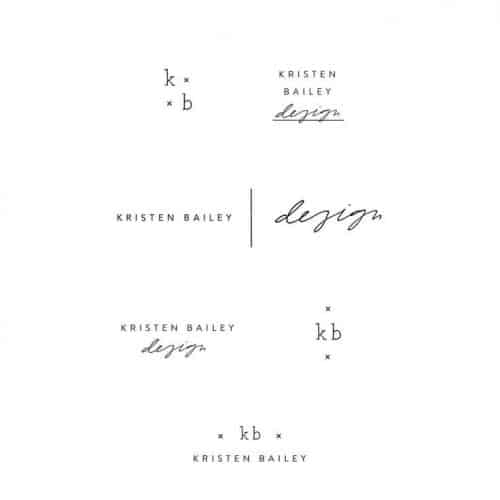 Logo | M A R G O T + C O – Wordmark and hand lettering logo design constructions