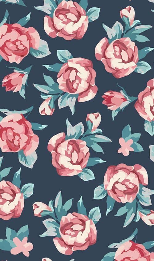 Patterns | Rose Floral Pattern