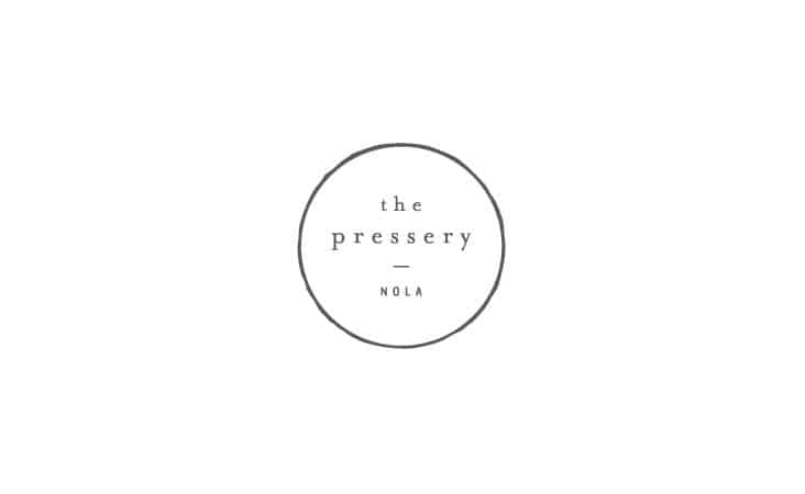 Logo | The Pressery – Wordmark and crest