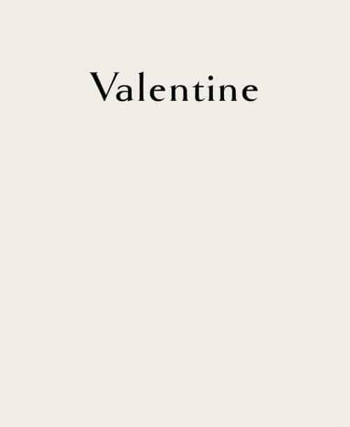 Logo | A perfect example of beautiful simplicity – Valentine typography that could also be ...