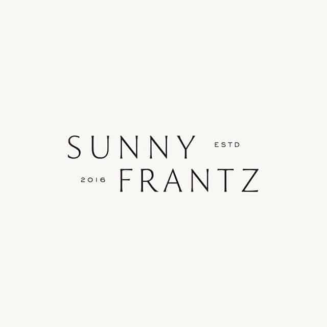 Logo | Sunny Frants – Wordmark and brand identity