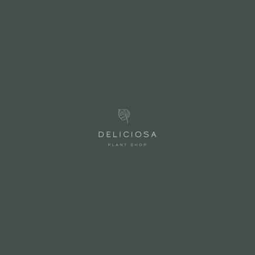Logo | Calling all plant mamas This sweet little brand concept features one of my all-time favor ...