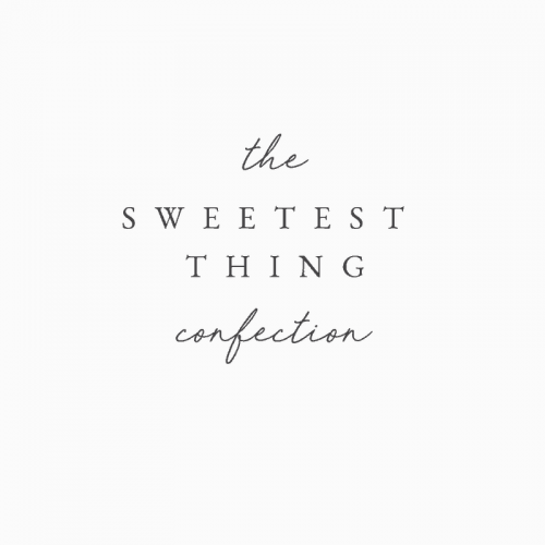 Logo | The Sweetest Thing – Wordmark by The Identité Collective – branding web desi ...