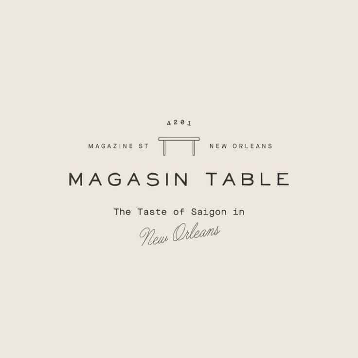 Logo | Magasin Table by StudioEliGray – Wordmark