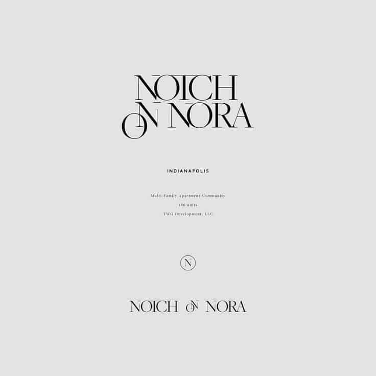 Logo | Noich On Nora – Lettering and wordmark
