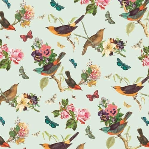 Patterns | Vintage Inspired Bird Pattern