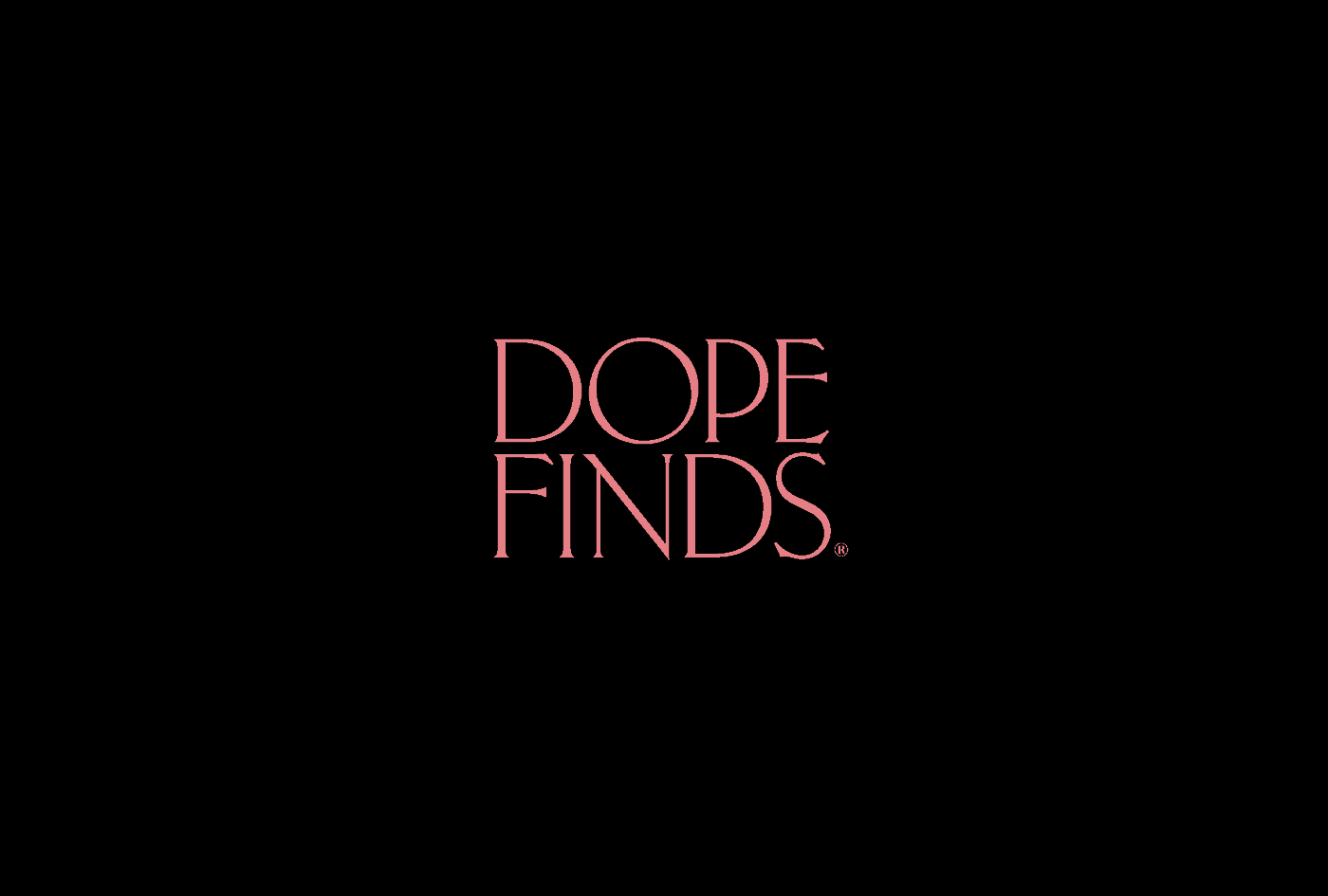 Logo | Dope Finds – Wordmark