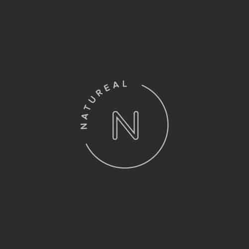 Logo | Natureal – Wordmark, Minimal and hollistic logo for the Natureal brand
