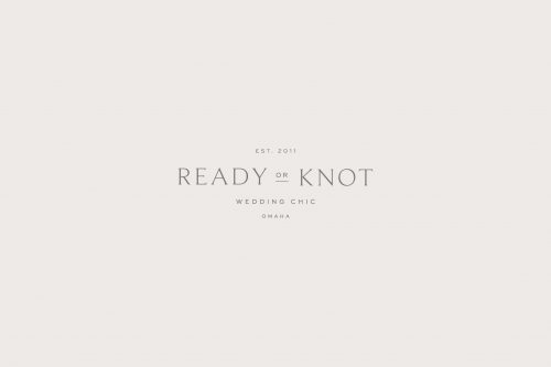 Logo | Ready or Knot – Wordmark – Branding & Collateral – Saturday Studio| satu ...