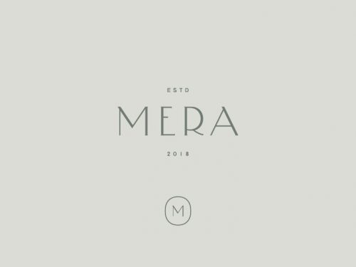 Logo | Mera – Wordmark and monogram by Amy Wilson