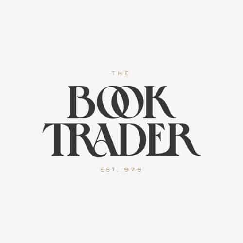 Logo | The Book Trader – Wordmark by Michael Houtz