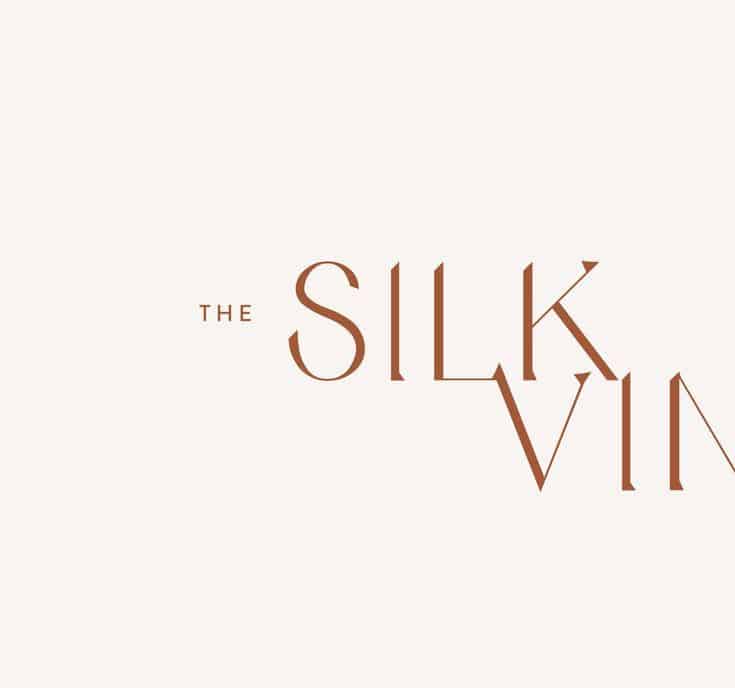 Logo | The Silk Vin – Wordmark Portfolio Branding + Web Design Projects Studio 9 Co.| thes ...