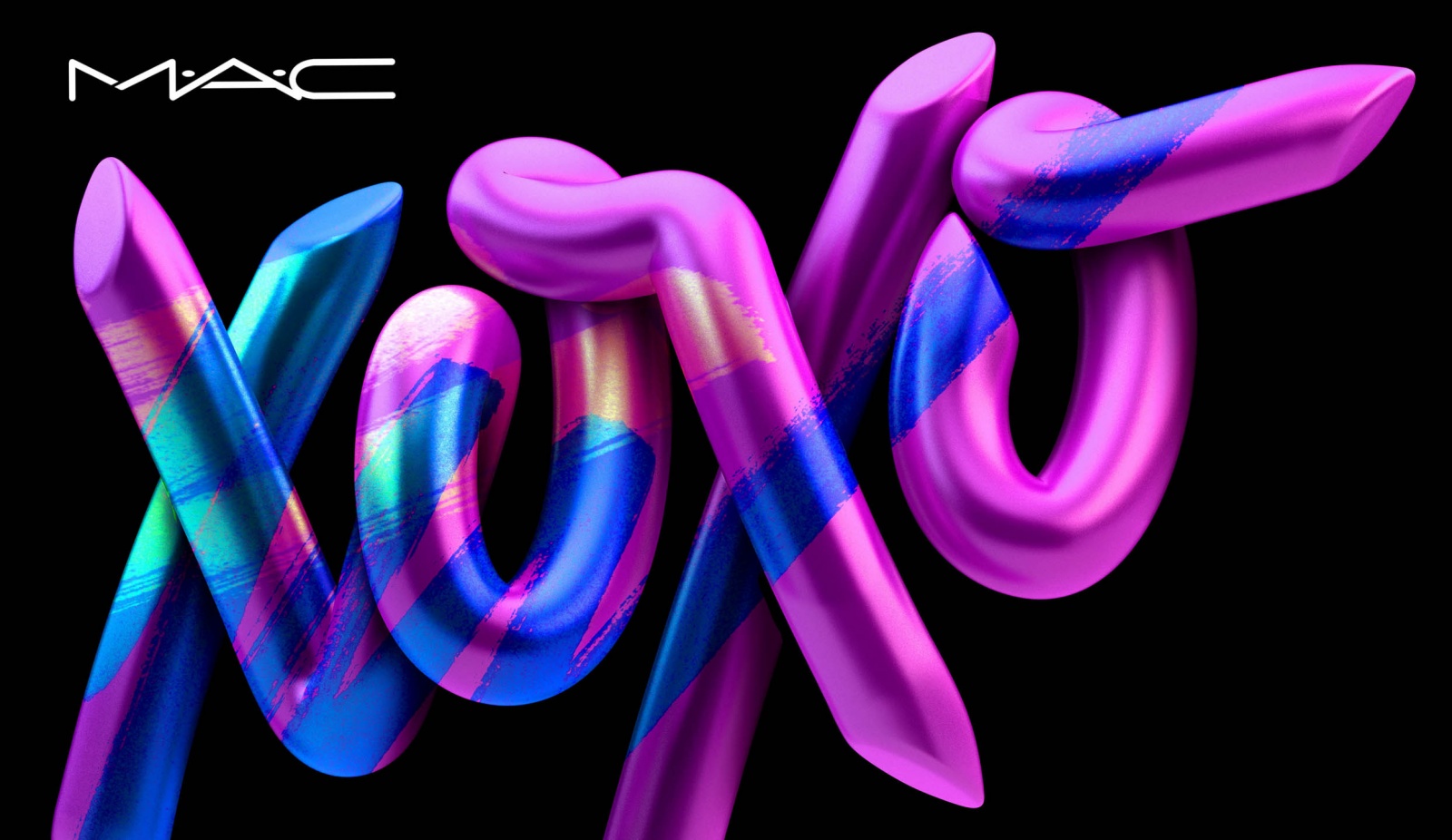 Alex Trochut | Typography Design Illustration MAC COSMETICS STYLE B XOXO1-1600×926