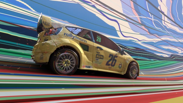 World Rally Championship 2018 – J Sport – Race car promo