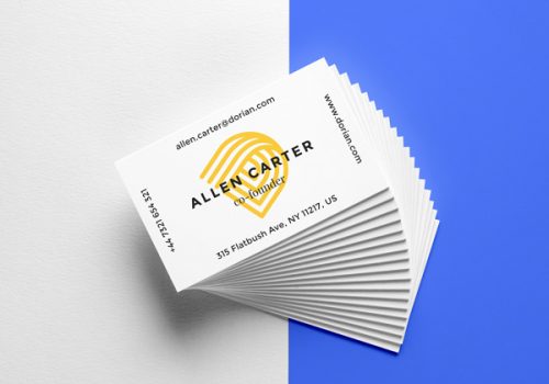 Asset | Realistic Business Cards MockUp #6