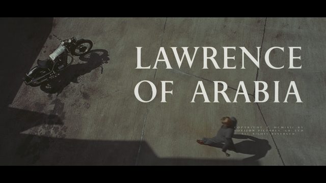 Lawrence of Arabia (1962) Title Card