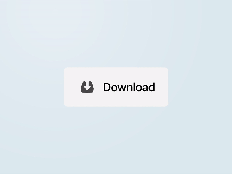 animated download button