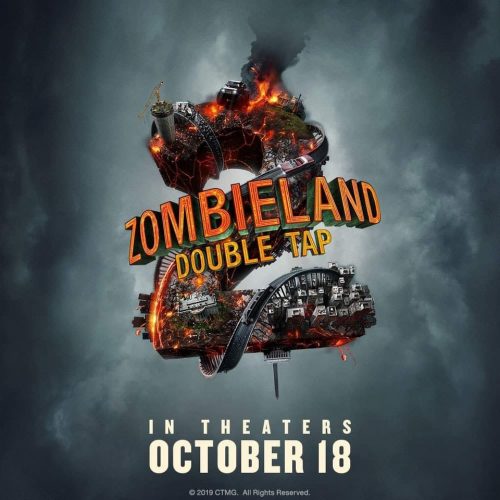 Zombieland 2 Official Movie Poster Key Art