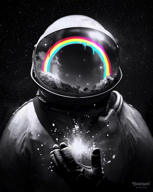 Cosmic Hope – Space Rainbows