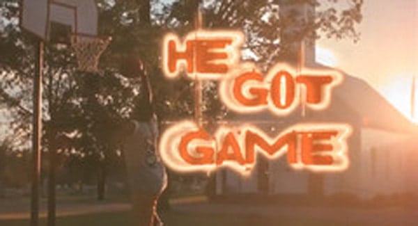 He Got Game Title Treatment