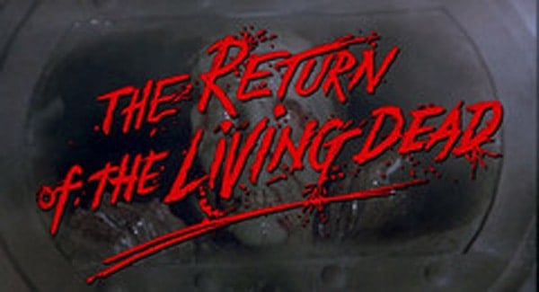 The Return of the Living Dead Title Treatment