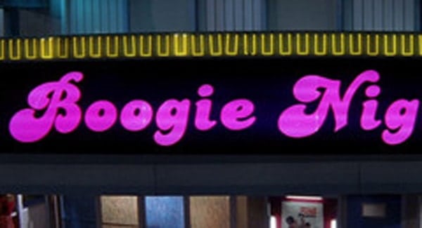 Boogie Nights Title Treatment