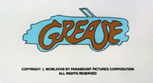 Grease Title Treatment