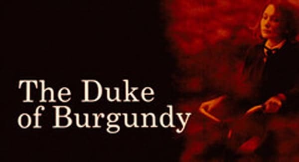The Duke of Burgundy Title Treatment