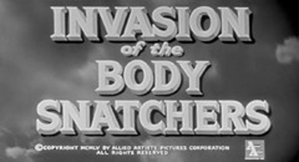 Invasion of the Body Snatchers Title Treatment
