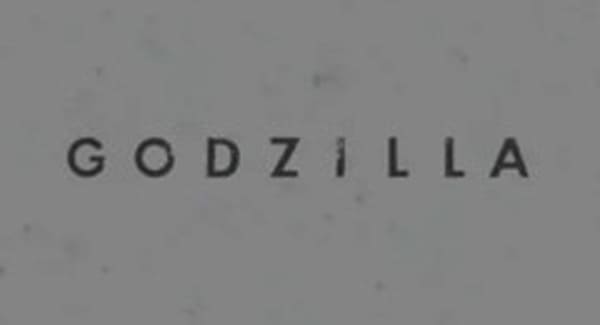 Godzilla Title Treatment