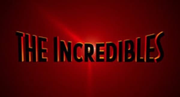 The Incredibles Title Treatment