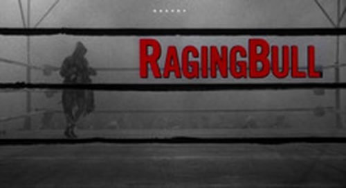 Raging Bull Title Treatment