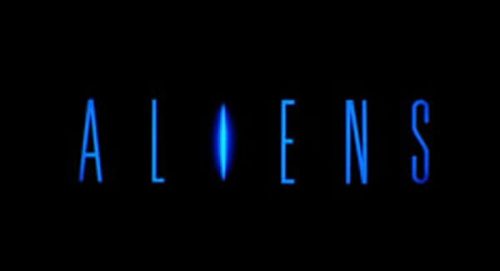 Aliens Title Treatment