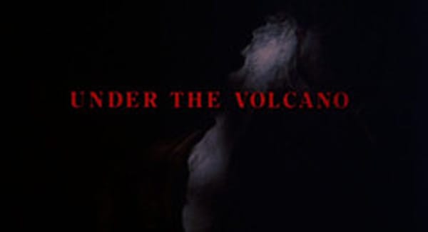 Under the Volcano Title Treatment