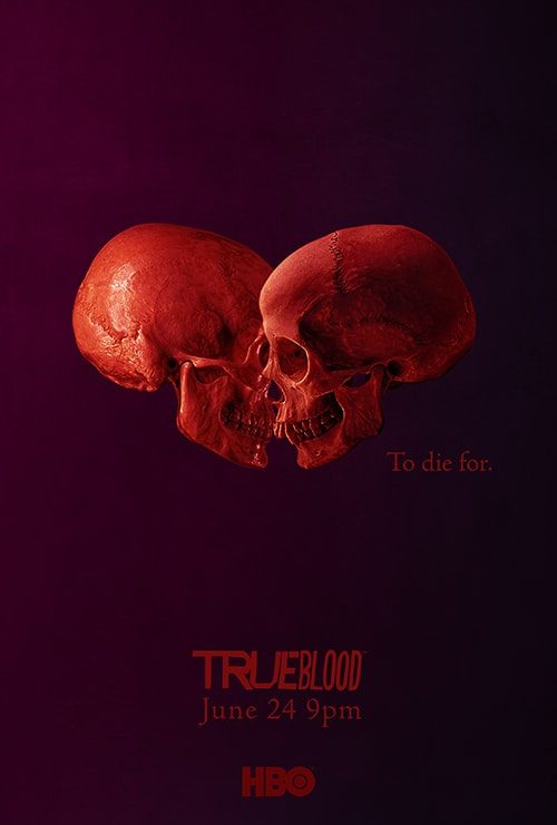 Key Art by Jason Burnam – True Blood – To Die For – Skulls