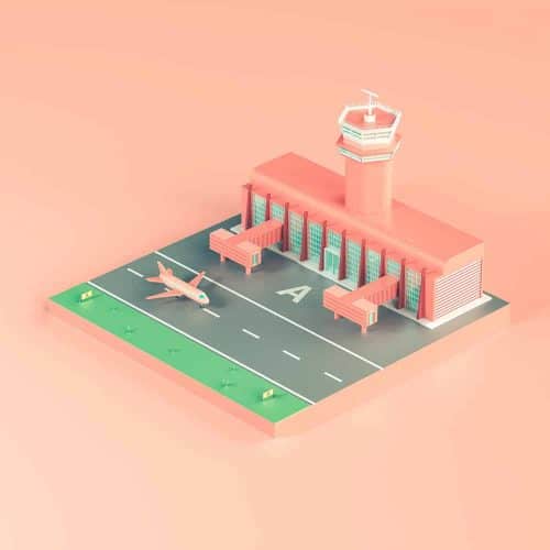 3D Illustrations by Sariselka – Airport