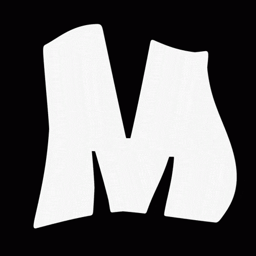 Warpy M Minimalist Typographic Animation