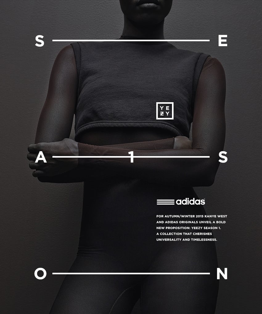 Typography | Adidas Yeezy – Wide Kerning