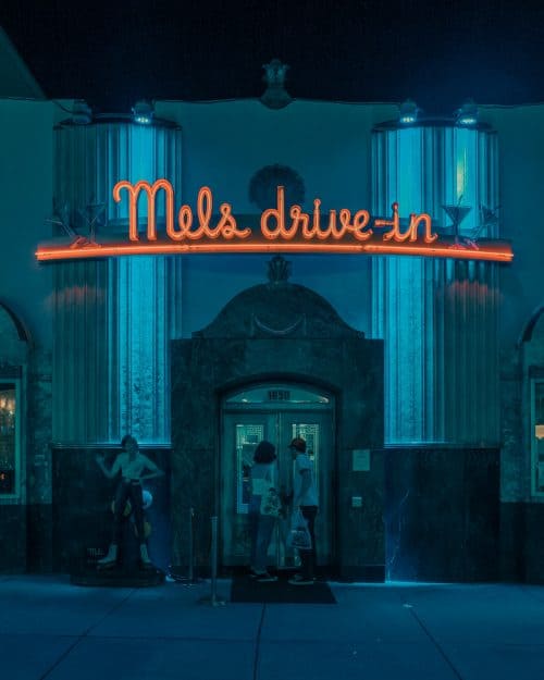 Photography by Franck Bohbot – L.A. Confidential – Mel’s Drive In